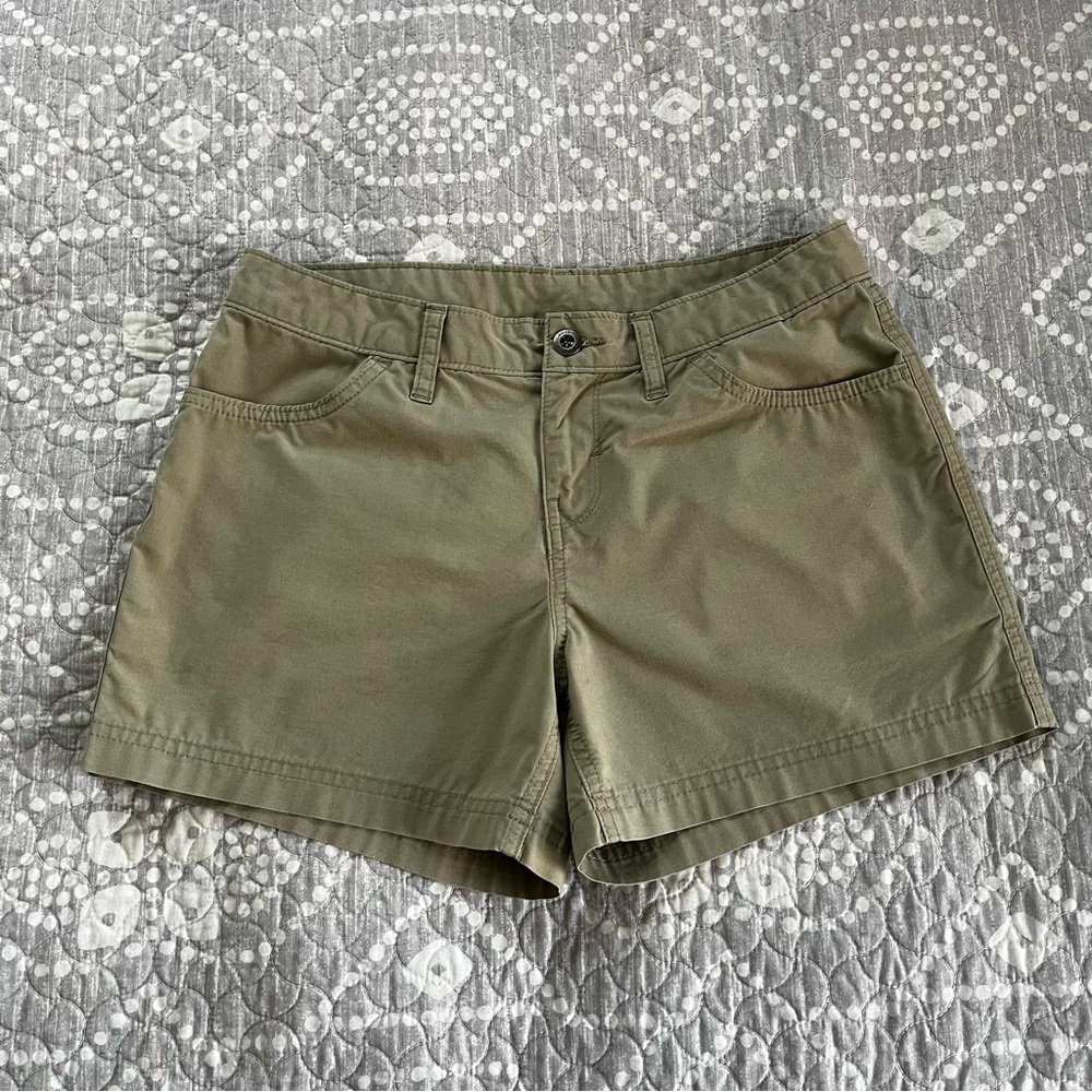 Patagonia Granite Park Shorts Sz 4 Women’s Kaki